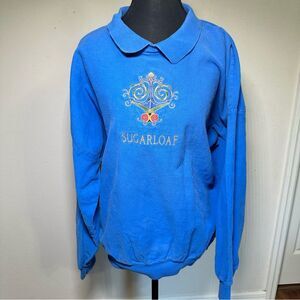 Vintage Cottontops Sugarloaf Blue Long sleeve Shirt